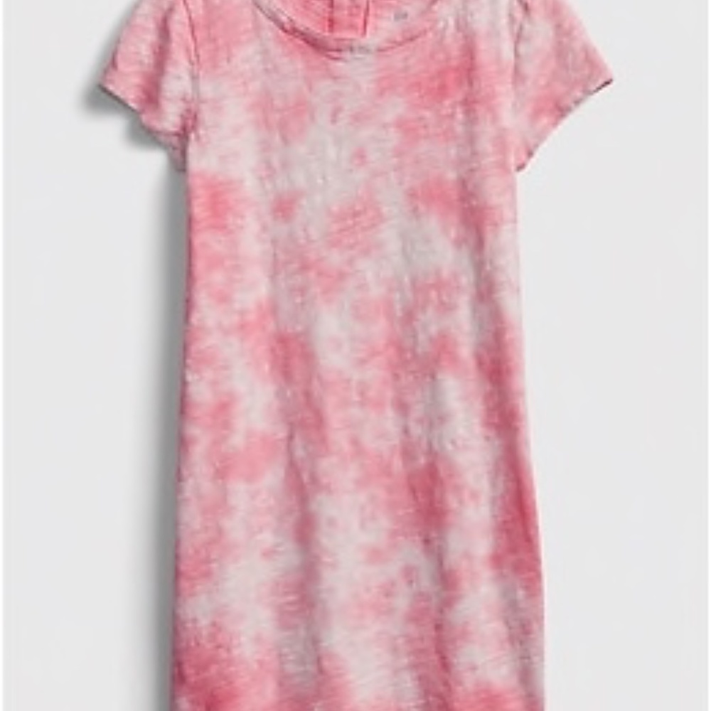 Girls XXL 14-16 GapKids pink tie dye dress